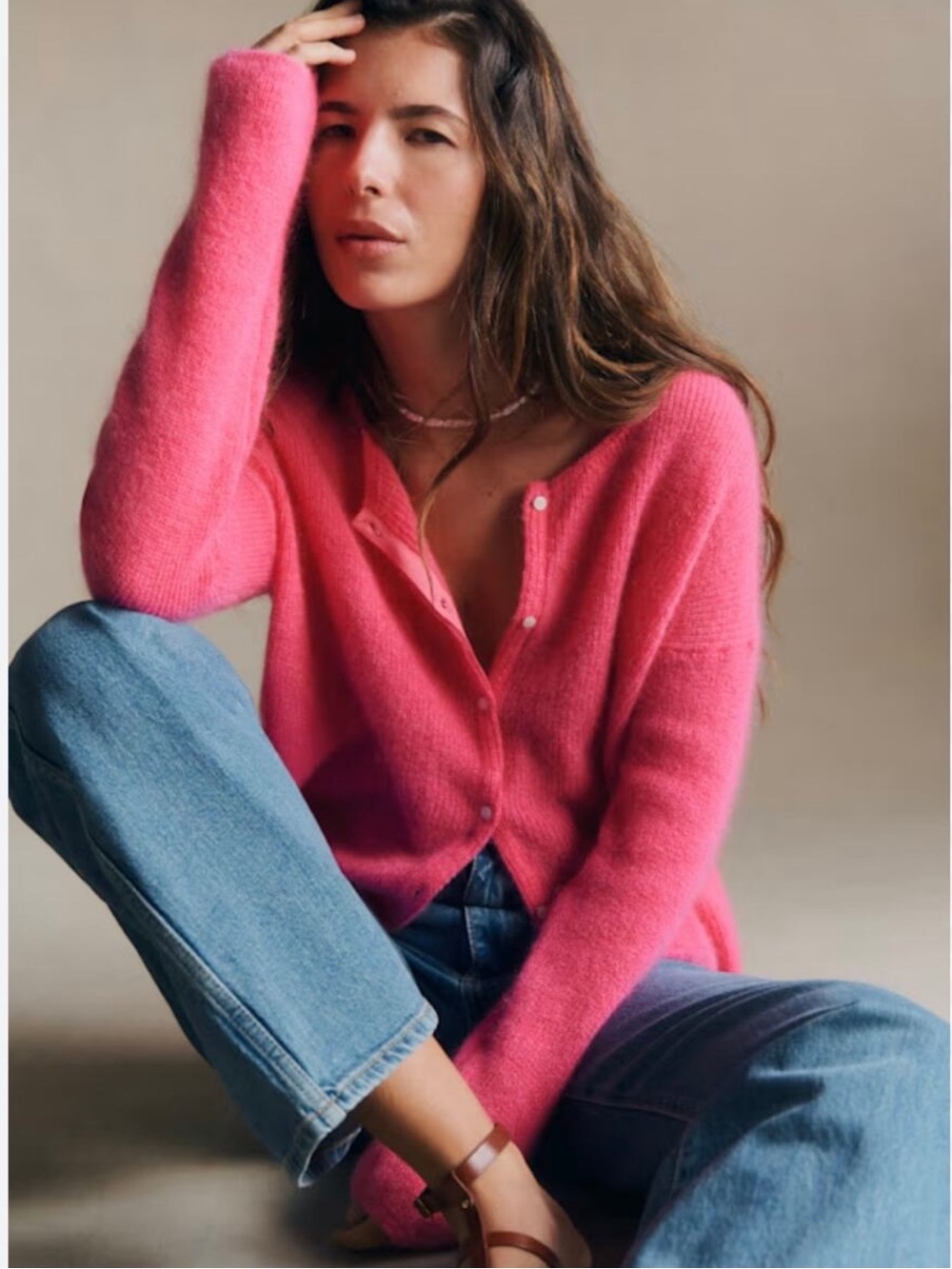NWOT Sezane Gaspard Cardigan
